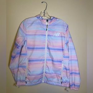 New Balance Women’s Sherbet Sunset Lightweight Jacket Windbreaker small